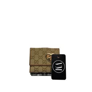 🔴SOLD🔴 GUCCI HEART FRENCH FLAP WALLET